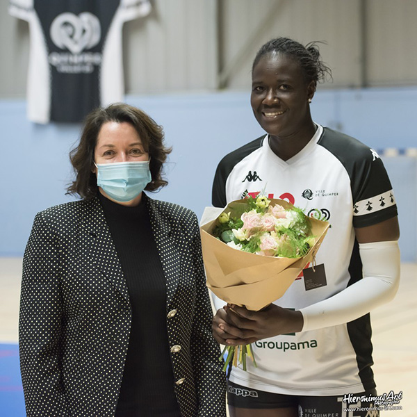 2-Marieme Diagne Wane - MVP Quimper Volley 29 - REC Feminin