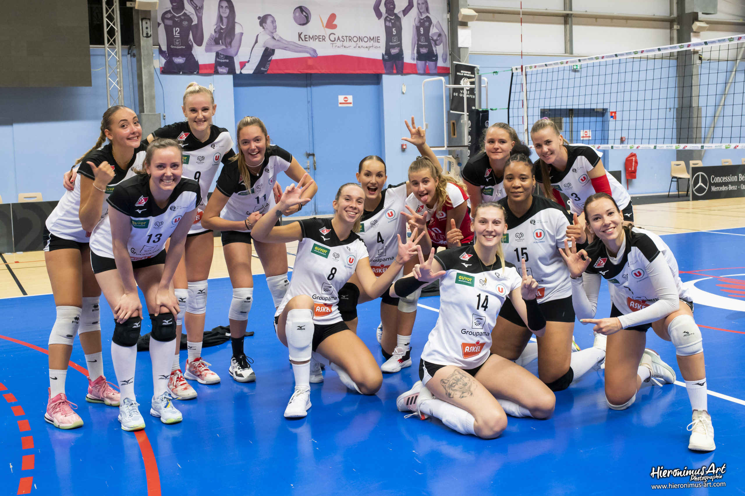 Photo des joueuses de l'équipe Elite