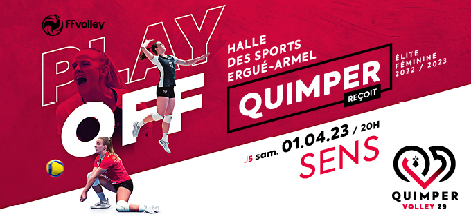 Quimper Volley vs Sens