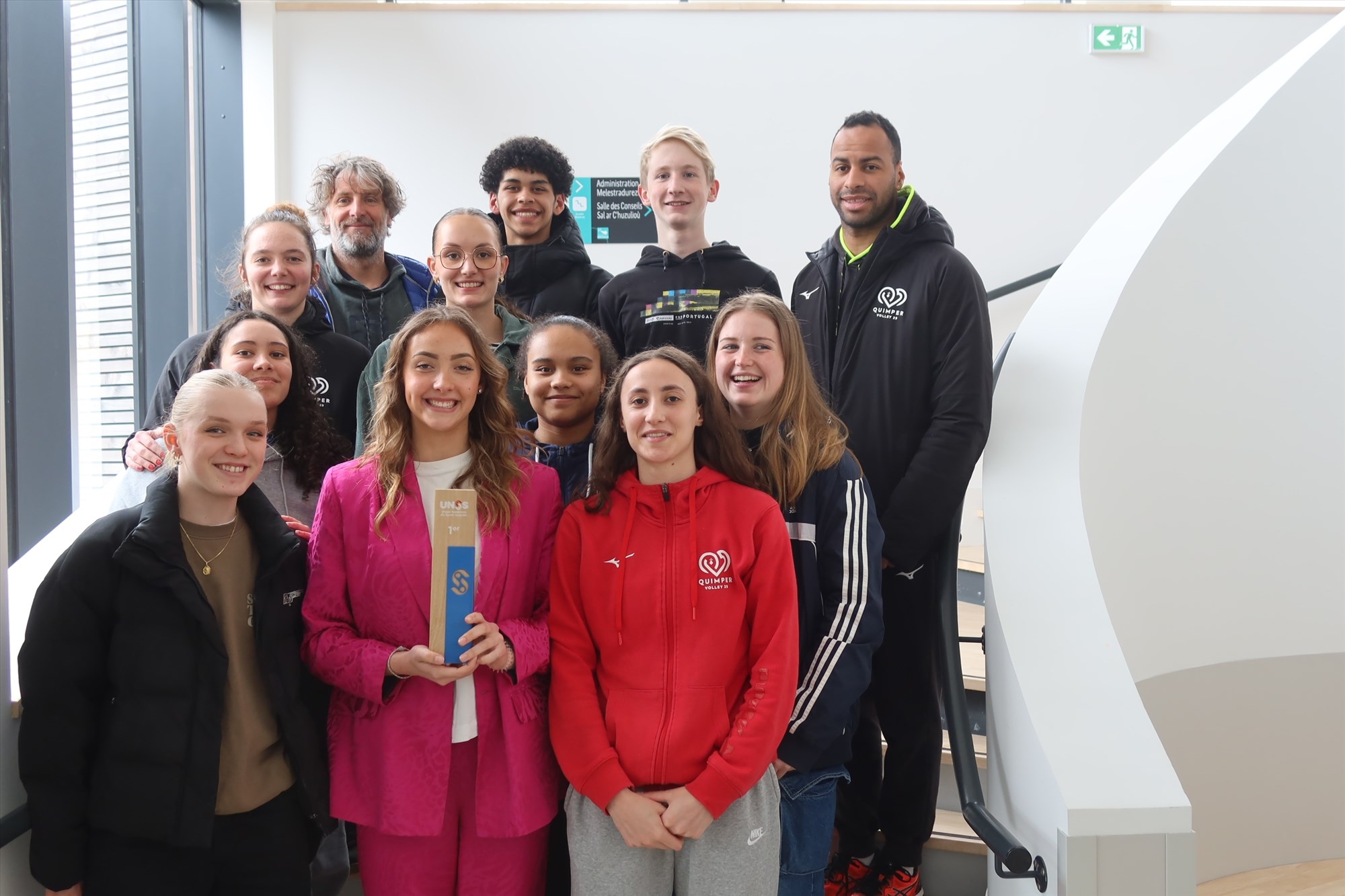 Le Quimper Volley et le lycée de Cornouaille