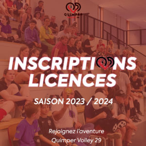 Devenez licenciés au Quimper Volley 29