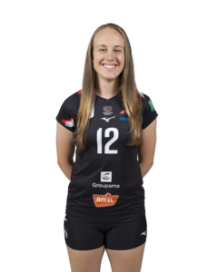 sarah schmid quimper volley ligue a volleyball