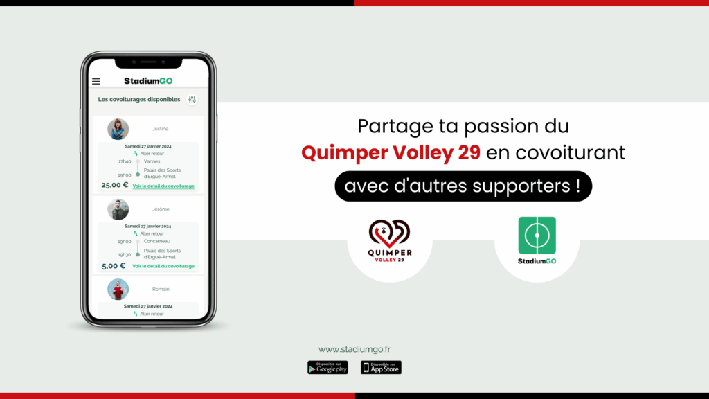 StadiumGO & Quimper Volley 29