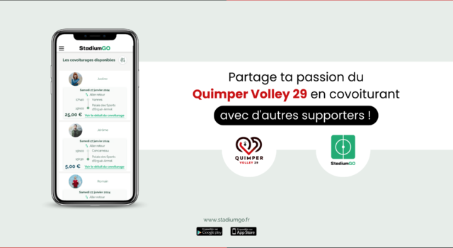 StadiumGO & Quimper Volley 29