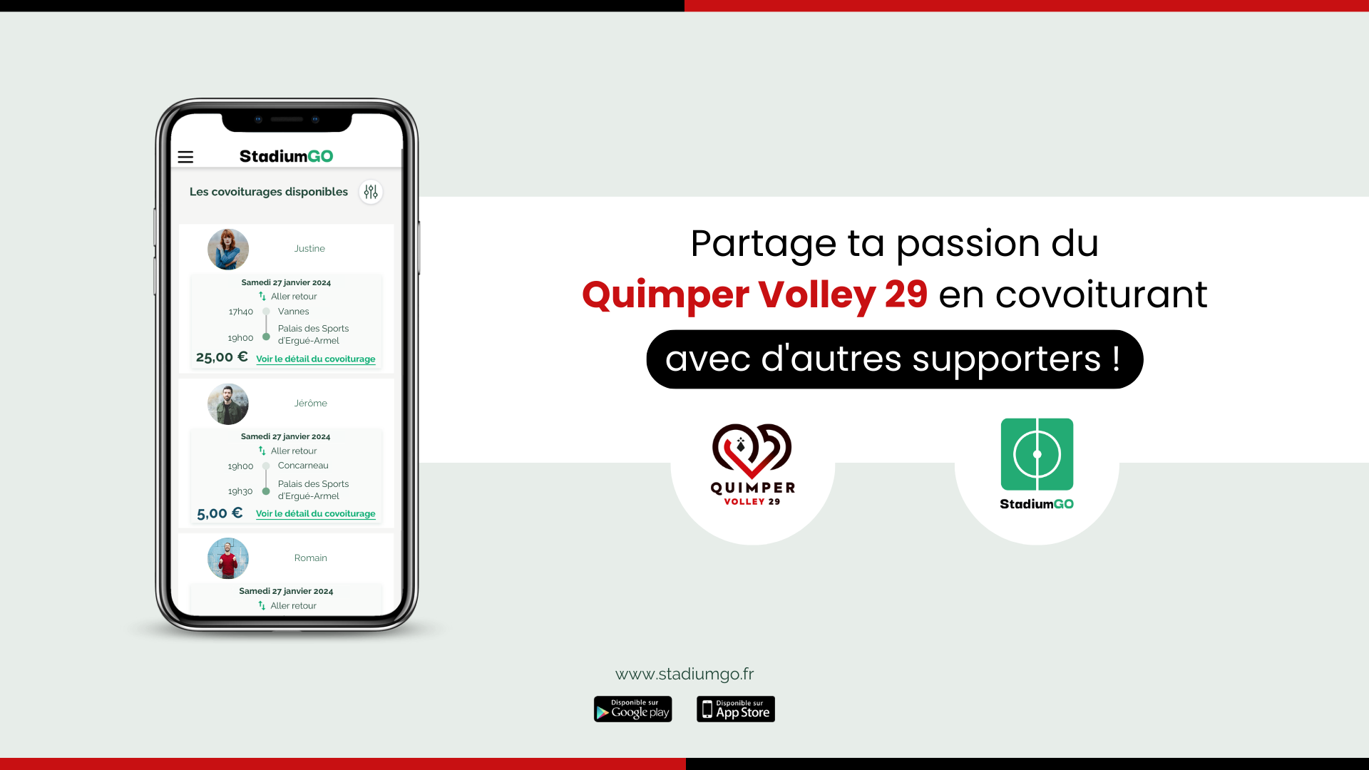 StadiumGO & Quimper Volley 29