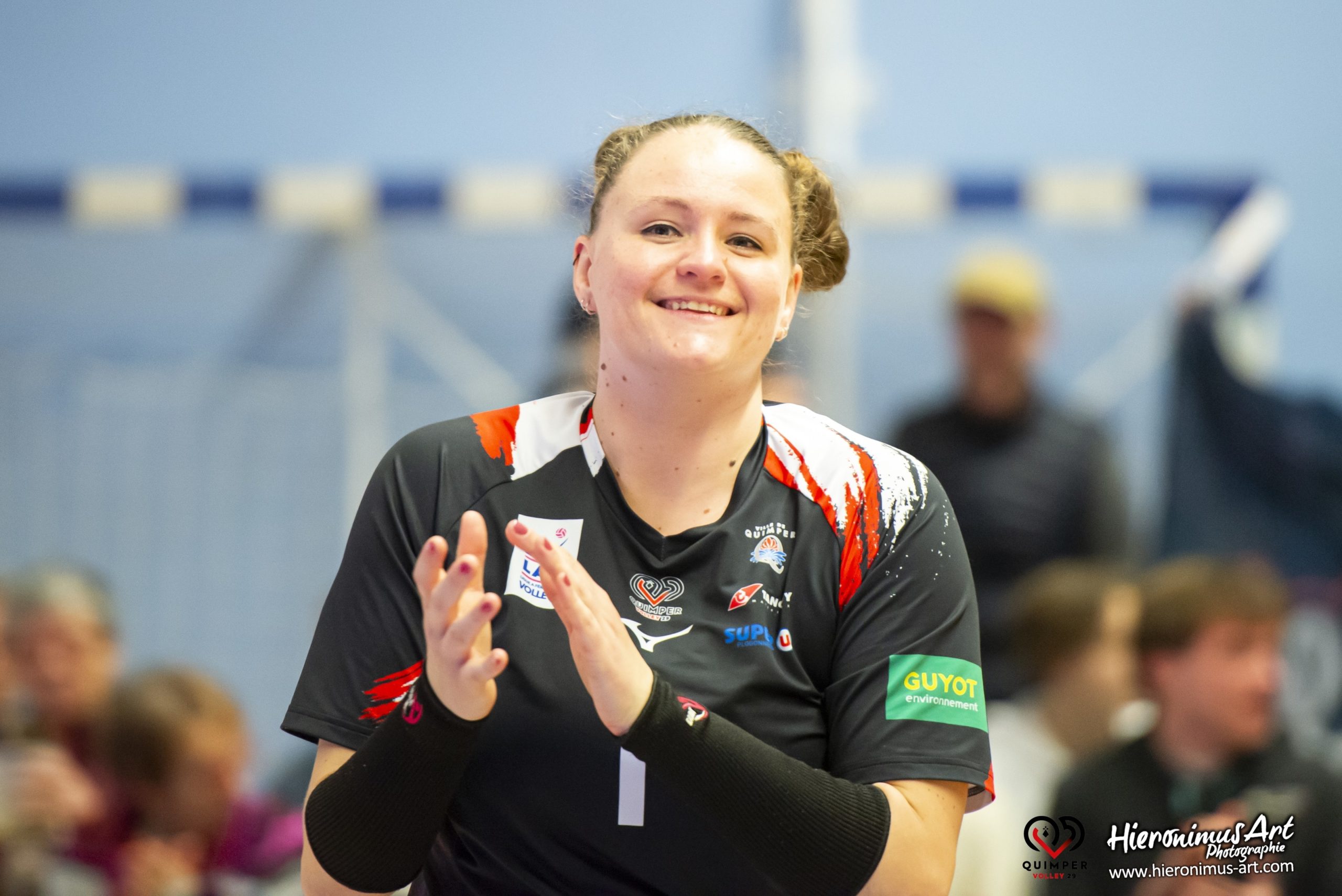 Alexia Joffrin, la première à domicile