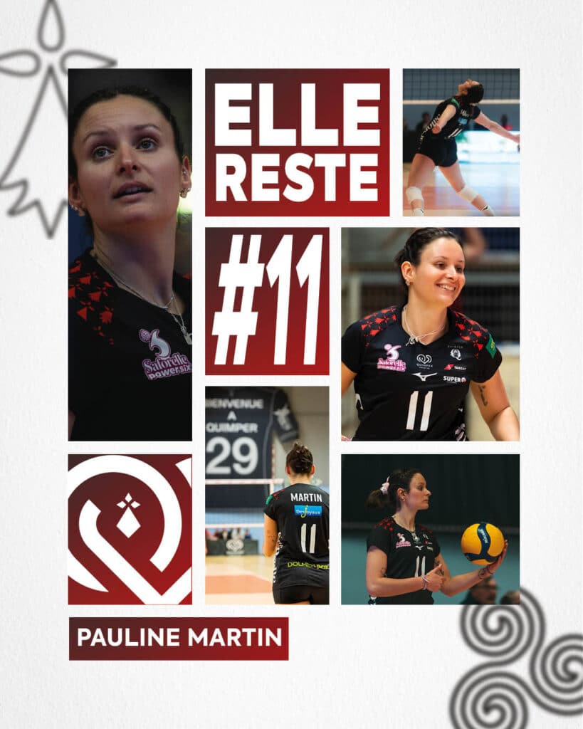 Pauline Martin reste au QV29